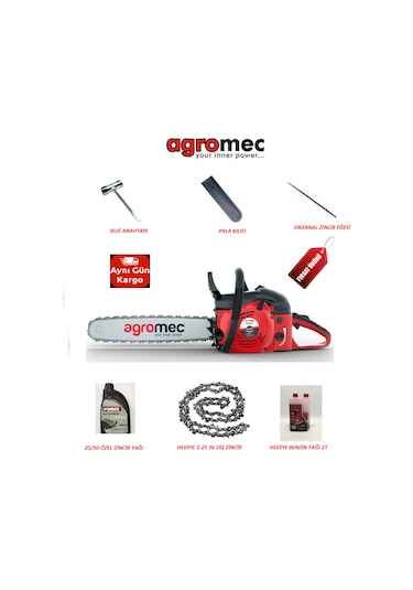 Agromec 55y Motorlu Testere-hizar