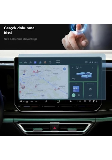 Volkswagen Golf 8.5 10.3 " Multimedya Ekran Koruyucu Nano