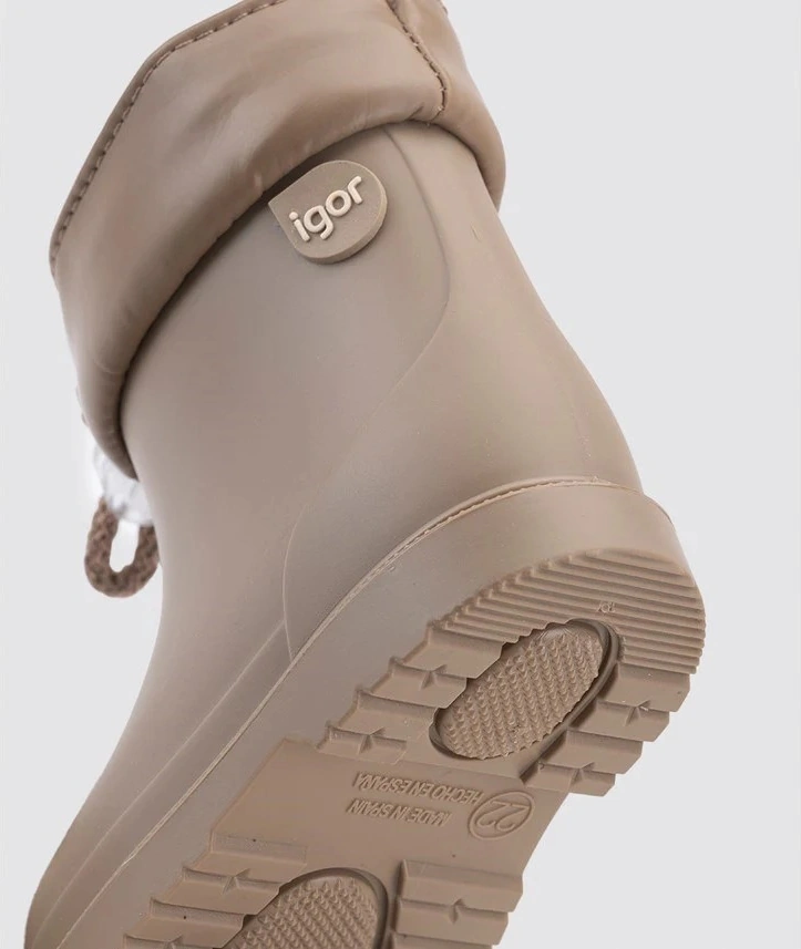 Cc330 Bımbı Eurı Borregutıo İçi Kürklü Çocuk Yağmur Çizmesi Kum