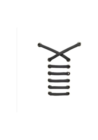 120cm Spor Ayakkabı Bağcığı Koyu Gri