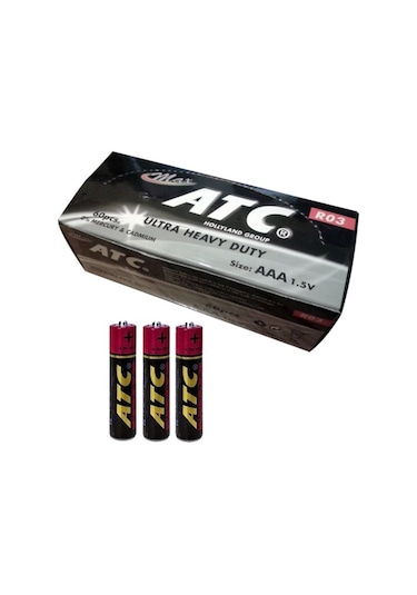 Atc R03 1.5V AAA İnce Pil 60'lı