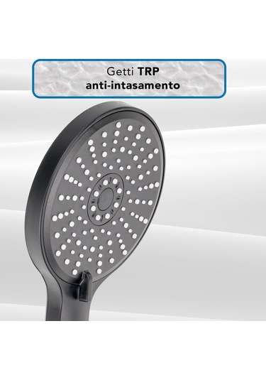 Qianfan 2 Metre Hortumlu Duş Başlığı, 5 Fonksiyonlu Evrensel Duş Krom