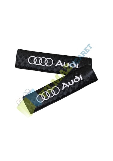 Audi Logo Emniyet Kemer Pedi Nakış Işleme Yüksek Kalite 2 Adet