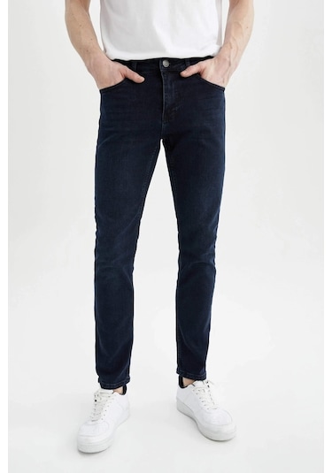 Black Lee Denim Regular Fit Likralı Erkek Petek Desen Kot Pantolo (547938069)
