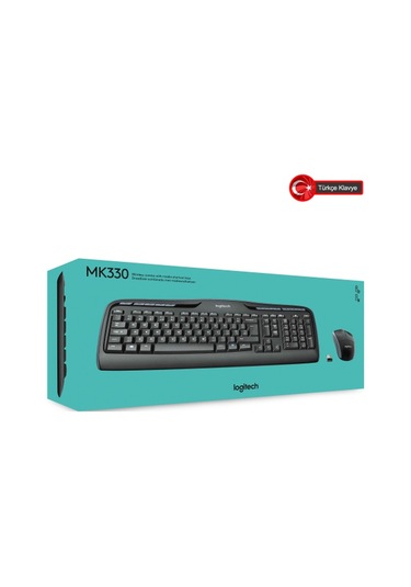 Logıtech Mk330 Klavye+ Mouse Kablosuz (920-003988)