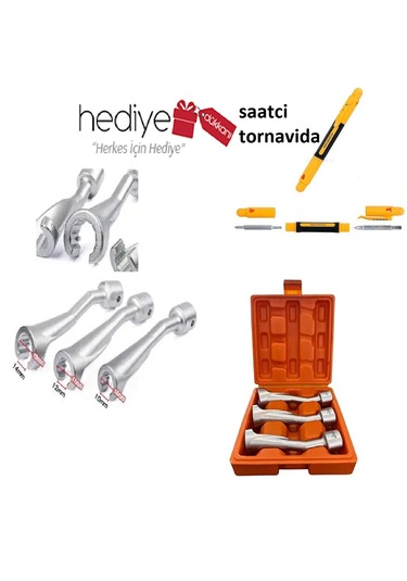 Ht- Rico 1/2 Enjektör Sökme Lokması 3 Parça Set