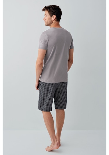 Arnetta Erkek Gri Pijama Takımı Ar3677-s-v1 Gri