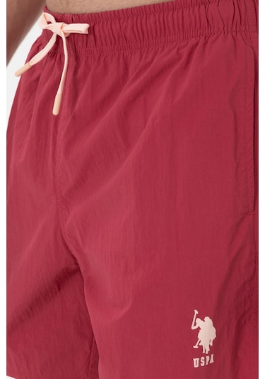 U.s. Polo Assn. Erkek Vişne Deniz Şortu 50300032-vr223 Vişne Bordo