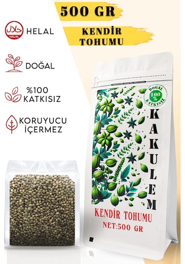 Kakulem Kendir Çedene Kenevir Tohumu 500 G