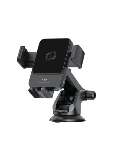 Linktech W750 15w Kablosuz Şarj 2in1 Araç İçi Telefon Tutucu -