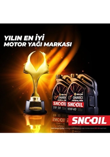 Snc Oil Koruyucu-Racing 4T 10W-40 1 L Motosiklet Yağı