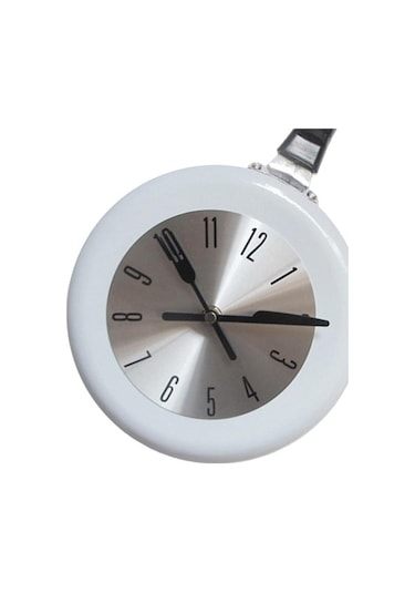 Pazly Tavası Suntek Sevimli Sanat Saati Kızartma Inç Duvar Beyaz Beyaz 8 Rm Çok Renkli