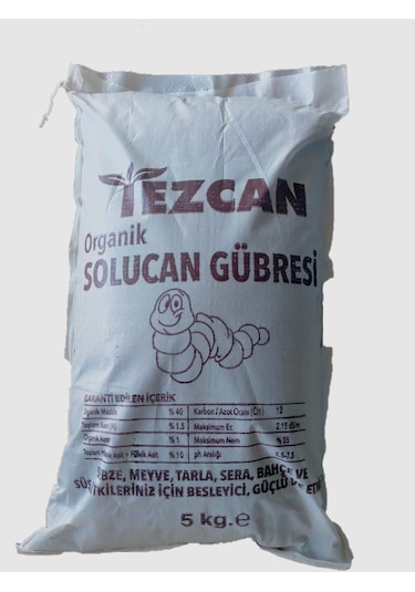 Tezcan Solucan 5 Kg