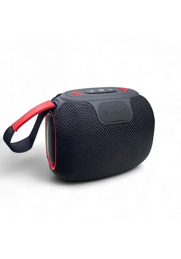 Rose Sp-505 Taşınabilir Şarjlı Bluetooth Hoparlör - Siyah