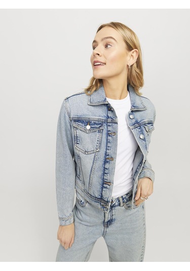 Kadin Denim Ceket - Alys - 12269101 Light Blue Denim