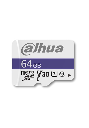 Dahua C100a 64gb Microsdxc U3 Hafıza Kartı + Sd Adaptör