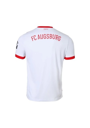 Home Jersey Augsburg Forması Beyaz Çok Renkli