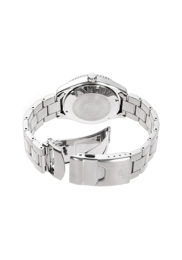 Orient Mako Ra-ac0q02l30b Kurmalı Otomatik Çelik Gri Lacivert Kadran 40 Mm Erkek Kol Saati Gri