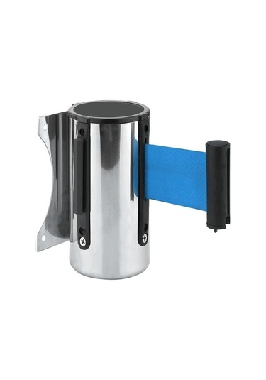 Kayalar Trafik 3 M Mavi Duvar Tipi Şerit Bariyer Duvara Monte Şerit Bariyer