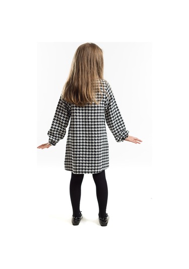 Denokids Mshb&g Dostum Zizi Kız Çocuk Dokuma Elbise Renkli Çok Renkli