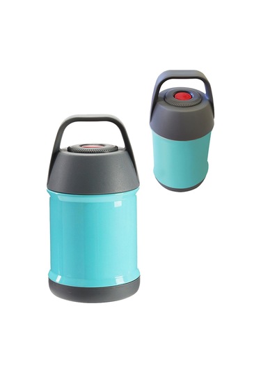 Mavi 304 Çelik 450 Ml Vakumlu Bebek Mama Saklama Termosu Mug Cin297mv Mavi