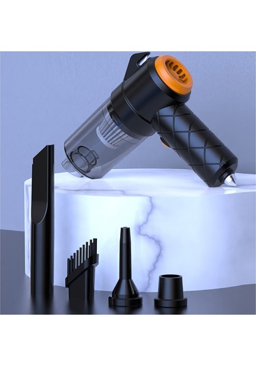 Crackedice 6'sı 1 Arada Elektrikli Süpürge Kablosuz Araba Elektrikli Süpürgesi Kablosuz El Tipi