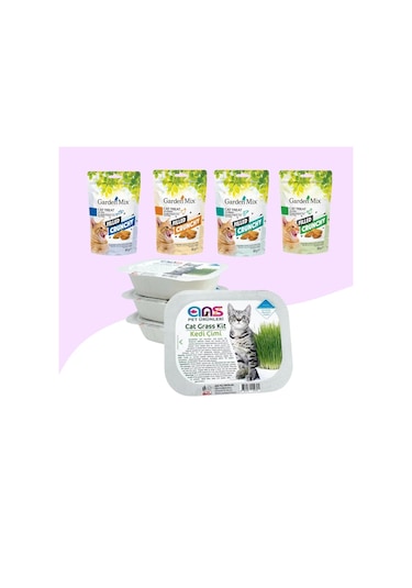 Miçiko Kedi Ödül Ve Çim Seti