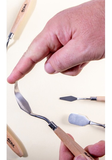 Mm Paslanmaz Çelik Palet Bıçağı Seti 5 Parça