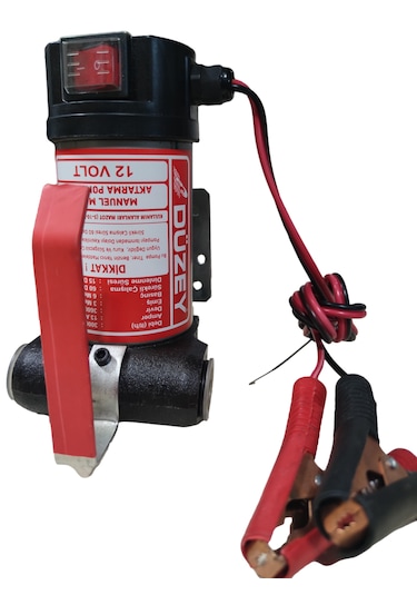 Düzey 24 Volt Bypasslı Dk/litre:40 Lt. Mazot Aktarma Pompası