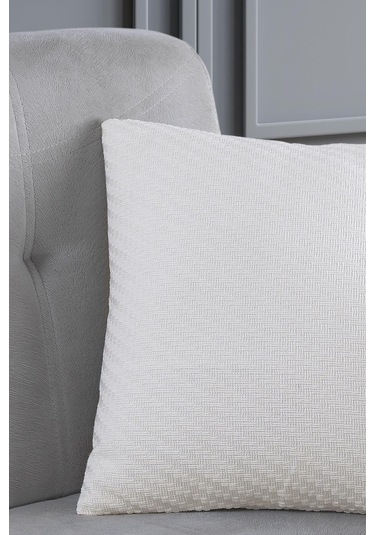 Natural 2'Li Dekoratif Kırlent Kılıfı Yastık Kılıfı %100 Pamuklu