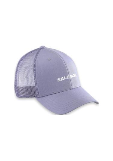 Salomon Lc2428900 Cap Trucker U Mor Unisex Şapka Siyah-mor Siyah - Mor