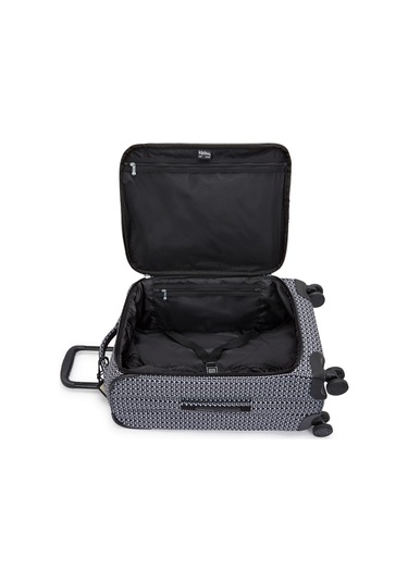 Kıplıng New Youri Spin S Kabin Boy Tekerlekli Valiz Siyah Sıgnature Prınt Siyah