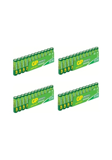 Gp Greencell 15g-2u4 Aa Kalem Pil 12 X 4 Lü