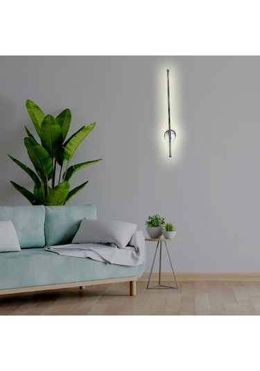 Mimarled Çubuk Led Aplik Aydınlatma Krom 70 Cm Gün Işığı