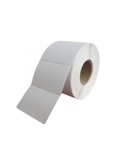 50X50 Barkod Etiketi Eko Termal  1 Adet500 Sarım 50x50