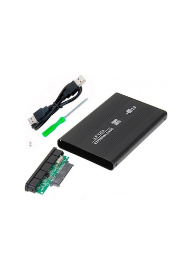 2.5 USB Sata HDD Harddisk Kutu Aliminyum Gövde - Harici HDD Kutu