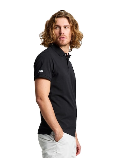 Slam Slam Deck Polo Erkek Siyah Tişört W01 SIYAH