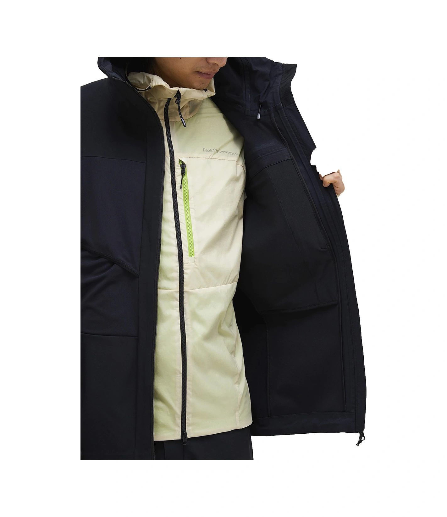 Peak Performance Peak Performance Ascent Softshell Pants Erkek Siyah Kayak Ceketi 001 Siyah