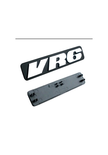 Ijdm 1 Adet Yedek Golf 3 İçin Mkııı Vr6 Yan Kalıplama Trim Amblem Klip Etiket