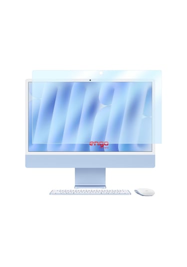Apple İmac 24 İnç Ekran Koruyucu 9h Nano Parlak Şeffaf