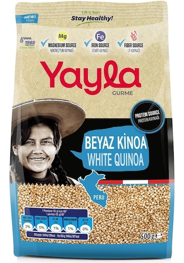 Yayla Gurme Beyaz Kinoa 8 x 500 G