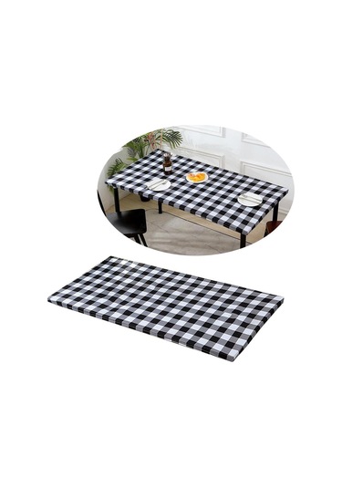 Suntek Magideal Dikdörtgen Polyester Masa Örtüsü Düğün Ev 122x61cm-stil-b