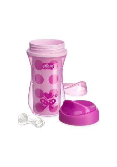 Chicco Isı Yalıtımlı Active Bardak 14 Ay+ 266 Ml - Pink Çok Renkli