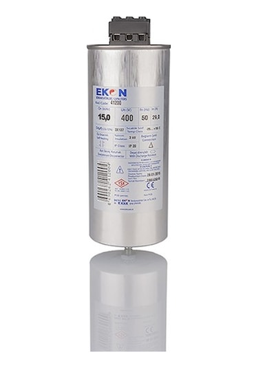 Ekon 15 Kv 400 V Trifaze Silindir Kondansatör Tamer