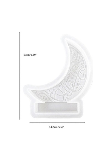 Ay Mum Silikon Kalıpları El Yapımı Mum Kalıpları Ay Şeklinde Reçi Diğer