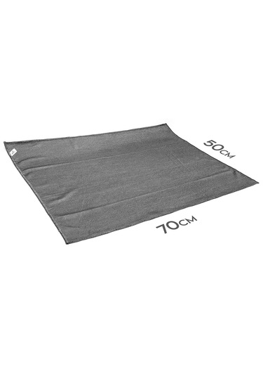 Smartbee Shıne Mikrofiber Kalın Oto Cam Bezi 50 70 300gsm Gri