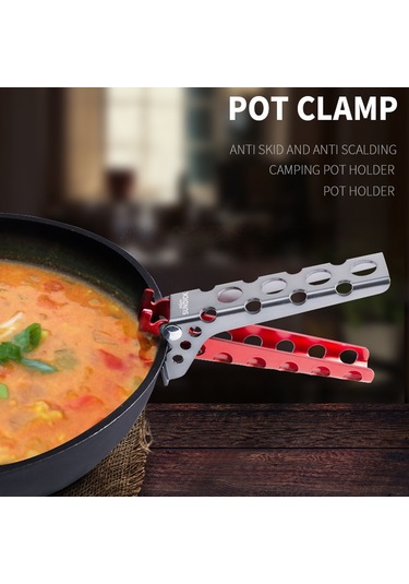 Sundick Alüminyum Tava Tutucu Kırmızı Diğer