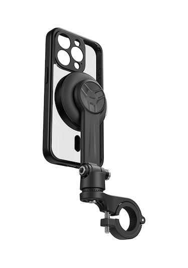 Geeksen Telesın Bisiklet Fotoğrafçılığı Ayaküstü Tutucu - Manyetik Kılıf, Çok Katmanlı Sarsıntı Emme, 360 Döner, İphone 15 Pro Uyumlu