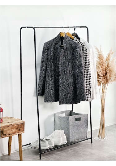 Konfeksiyon Askısı Metal Ayaklı Askılık 5046