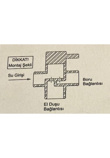 HMS Pirinç Robotik Duş Seti Yönlendirici 1/2-1/2-1/2 REKORLU Krom